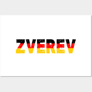 TENNIS PLAYERS - ZVEREV Posters and Art